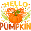 Autumn Hello Pumpkin