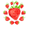Erdbeerenliebhaber Frucht Obst Geschenk Erdbeere
