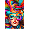 psychedelic woman