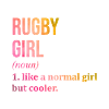 Rugby Girl Funny Quote