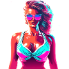Fille de plage