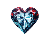 Diamond heart shape