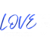 Love rugby blue