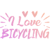 J’adore faire du vélo