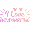 I love windsurfing
