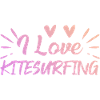 I love kitesurfing