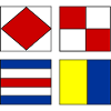 4 nautical flags
