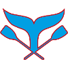 Flossenpaddel Blau-Rot