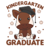 Kids Kindergarten graduate Okapi Graduation