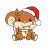 Squirrels Christmas Winter Animals Squirrels