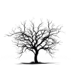 Einfache Baum Silhouette