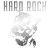 Hard rocking cat