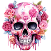 Pink Skull Halloween