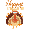 Bird Happy Thanksgiving Gift Turkey