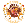 Bird Gift Happy Thanksgiving Turkey