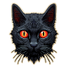 Chat noir Halloween