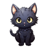 Kawaii Black Cat