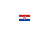 Rijeka, Kroatien, kroatisk flag, kroatisk