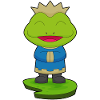 Frog King Crown