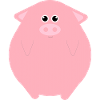 CUTE PIG SMILING