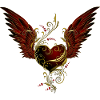 Heart with wings