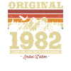 Millésime 1982 Cadeau 41/42ème Anniversaire