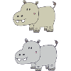 Hippos double