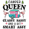 Camper Queen - Funny Camping Queen