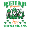 Drôle d’équipe de réadaptation Saint-Patrick
