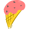 Erdbeereis
