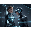 Synthese der Technologie-Zukunft