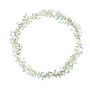 Wreath Elegant Eucalyptus customizable