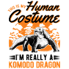 Komodowaran Human Costume Waran