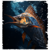 Marlin under Water