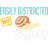 I'm crazy about snails gardening