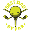 Golfspieler Golfer Papa Golf