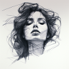 Femme d’une ligne