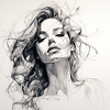One Line Woman