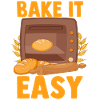 Funny bread baking baker