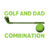 Golfspieler Papa Golf