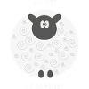 FUNNY SHEEP ILLUSTRATION