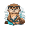 Otterly absorbé