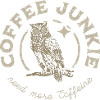 Coffee Junkie Owl