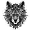 Wolf Portrait