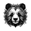 Panda Portrait