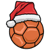 Funny Handball Christmas