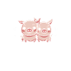 Schwein Landwirt Schweine Geschenk