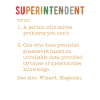 superintendent definition