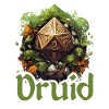 Druide mit W20 – Fantasy RPG Design