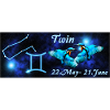 Zodiac sign Gemini, Kingfisher, Constellation